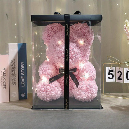 The Velvet Bear™ Eternal Rose Bear