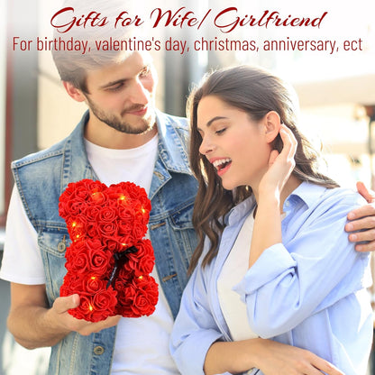 The Velvet Bear™ Eternal Rose Bear