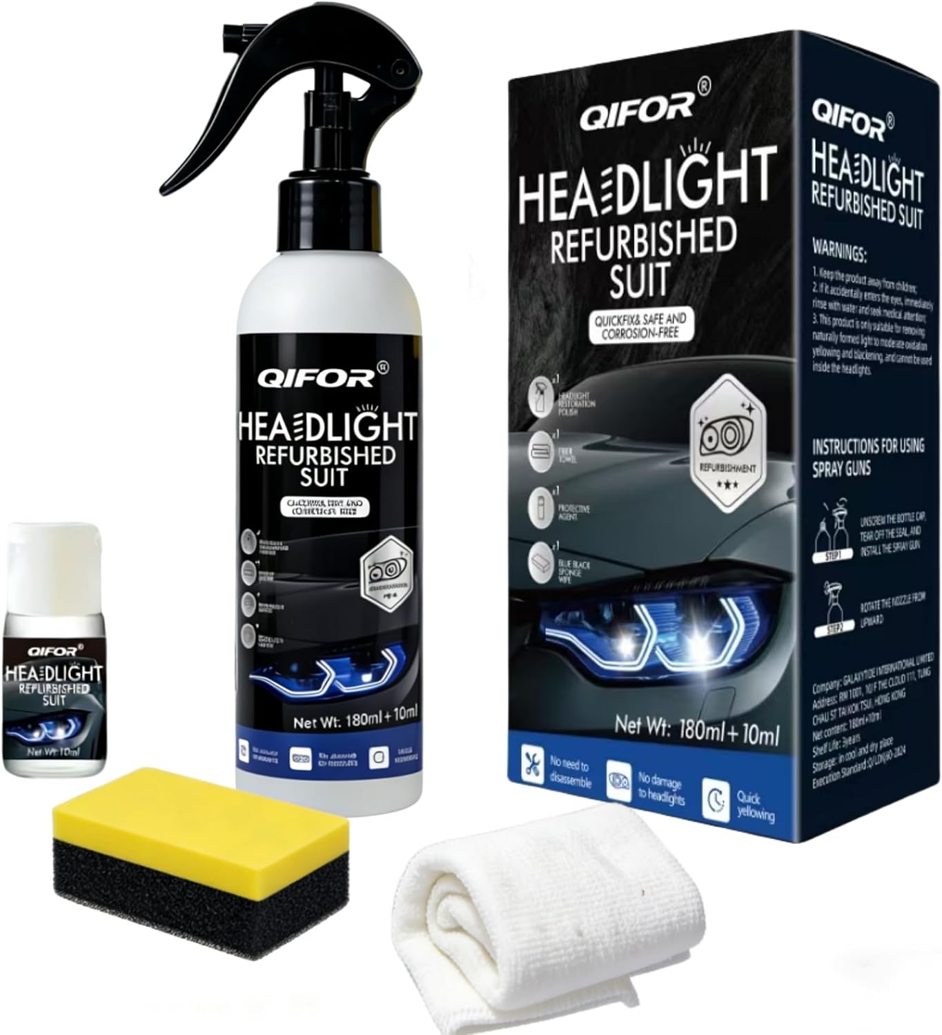 ClearBeam™ Automotive Headlight Restoration Kit